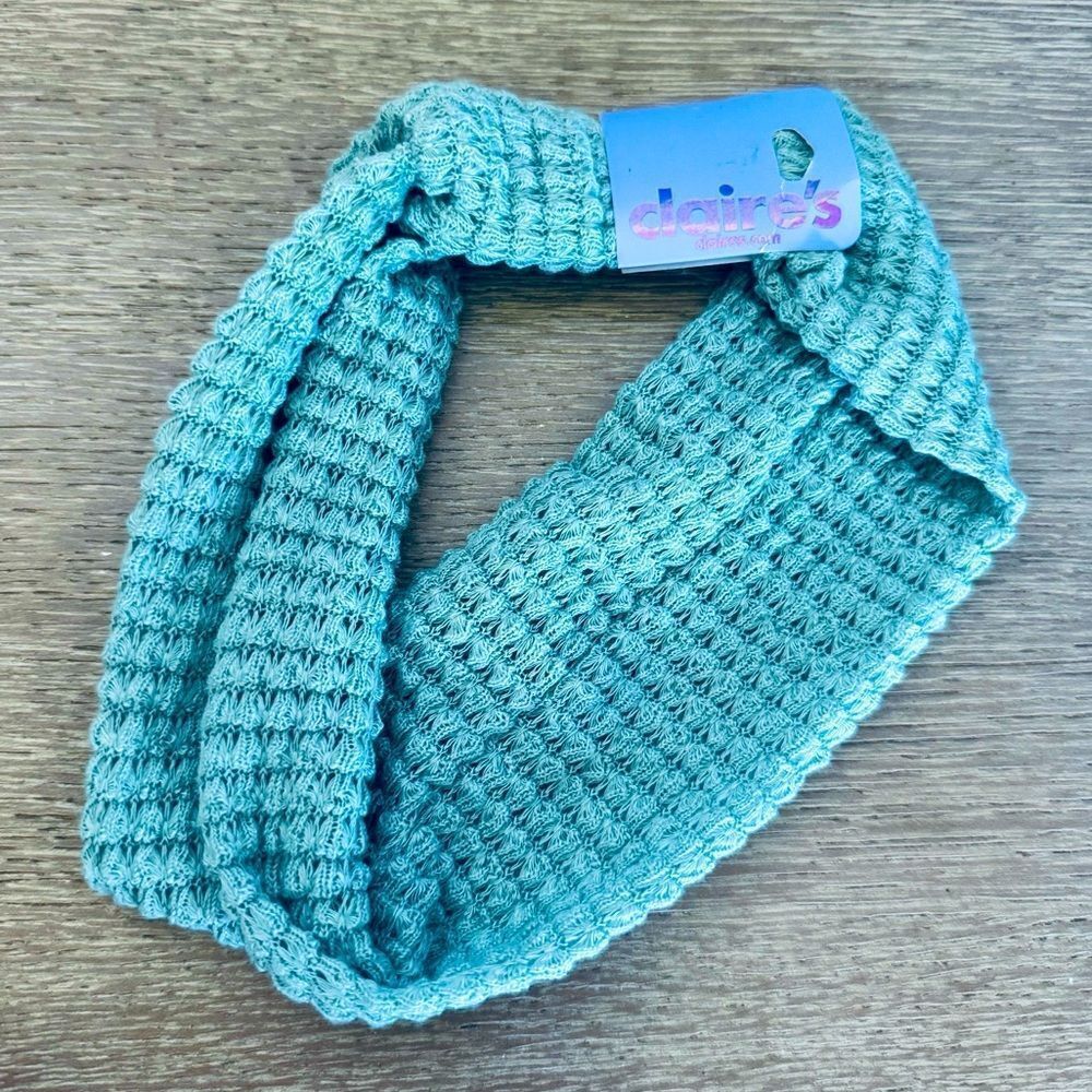 Teal Blue Textured Spa Textured Headband Claire’s Hair Accessory
